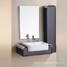 2015 Melamine New Bathroom Cabinet Design with Mirror